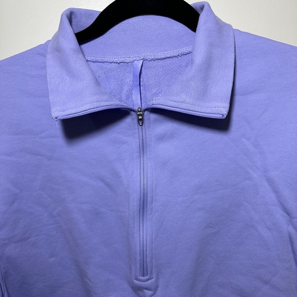 Lululemon French Terry Oversized Half Zip size x-small - Picture 4 of 8